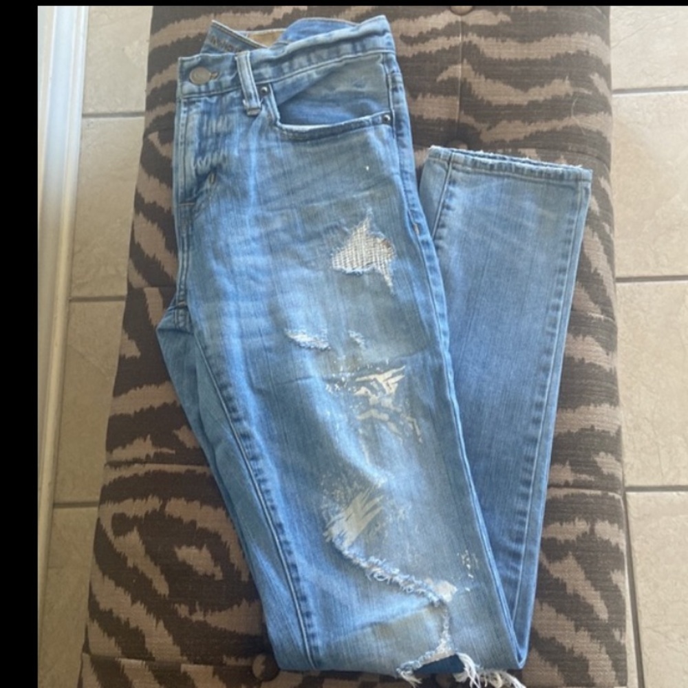 Men AE Flex Skinny distressed jeans